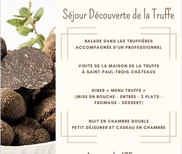 Séjour découverte de la truffe à Saint-Paul-Trois-Châteaux - 0