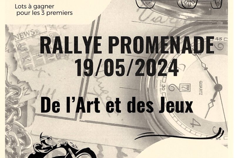 Rallye Promenade  – De l’Art et des Jeux à Suze-la-Rousse - 0