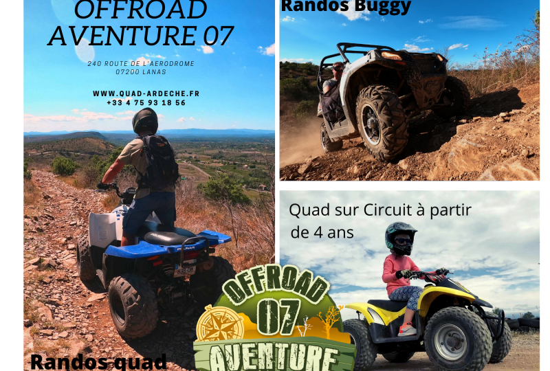Offroad Aventure 07 : Quad, buggy et moto à Lanas - 7